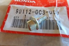 HONDA CR80R  CR85R  CRF150R  GENUINE FRONT NUMBER PLATE BOLT - # 90112-GC3-000