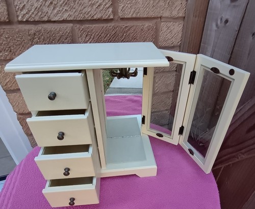 Wooden jewellery box cabinet - jewellery,