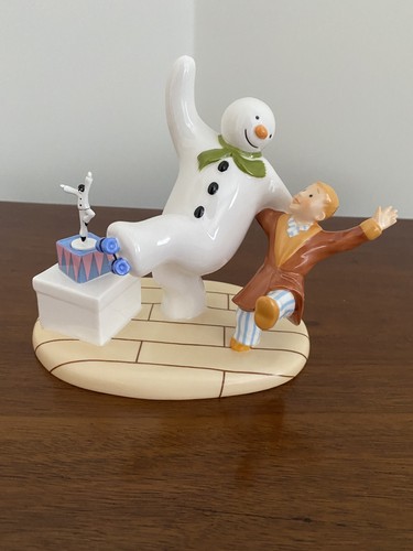 Coalport snowman treading the - coalport,
