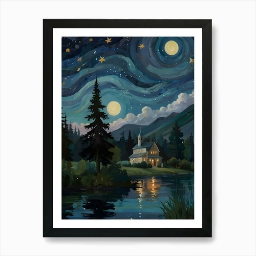 Create image a dreamy - a,