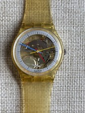Swatch jellyfish gk100 1985 - swatch,