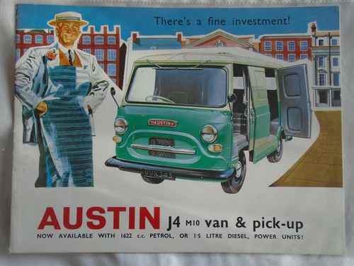 Austin m10 van pick up - j4,