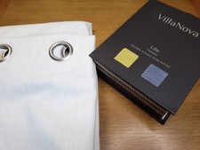 JOHN LEWIS MTM W181 X D224cm Villa Nova Lille Eyelet Curtains RRP £661