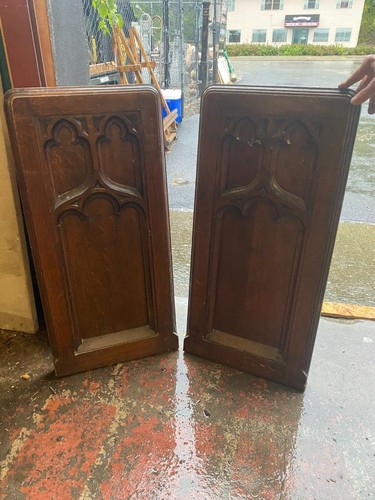 Beautiful carved oak - oak, gothic