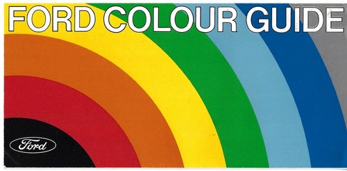 Ford colour trim - colour, uk