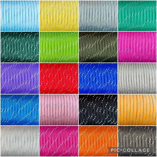 4mm reflective paracord 550 - 4mm,