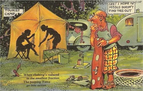 Vintage travel trailer art - travel,