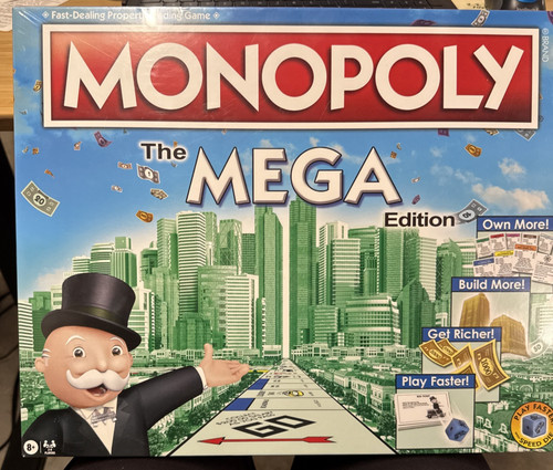 Monopoly mega edition - mega,