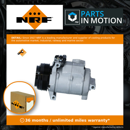 Air con compressor - air, fits