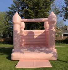 Peach Commercial Bouncy Castle