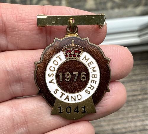 Vintage ascot members stand - members,