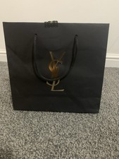 YSL Black Carrier Gift Bag