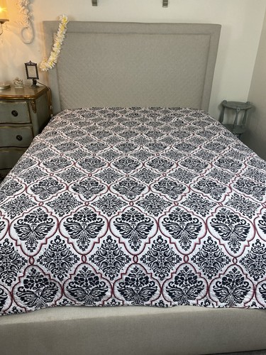 Damask quilt coverlet cotton - damask, /coverlet