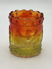 Vintage Kanawha Amberina Glass