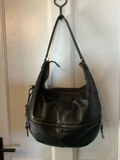 KIPLING BLACK REAL LEATHER XL
