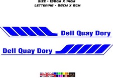 5ft Dell Quay Dory Boat side Decal/sticker/vinyl for boats