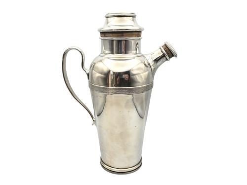 1930s cocktail shaker - ,, silver