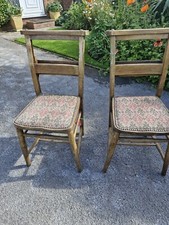 Vintage Chapel Church Chairs