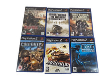 6 x PlayStation 2 War Games