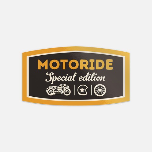 Motoride special edition - motoride, badge