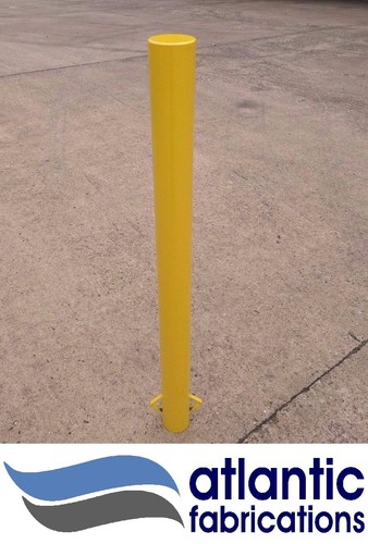 76mm steel bollard security - steel,
