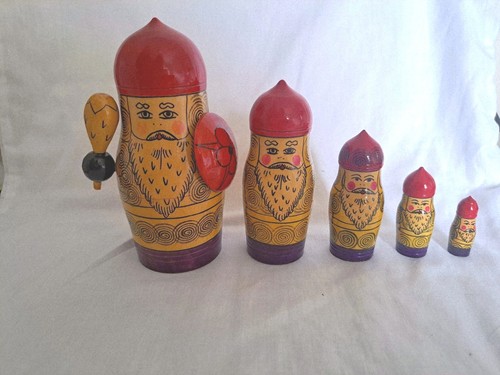 Vintage 1970s russian doll - vintage,