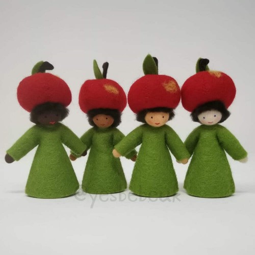 Ambrosius apple fairy - apple, 2.5"