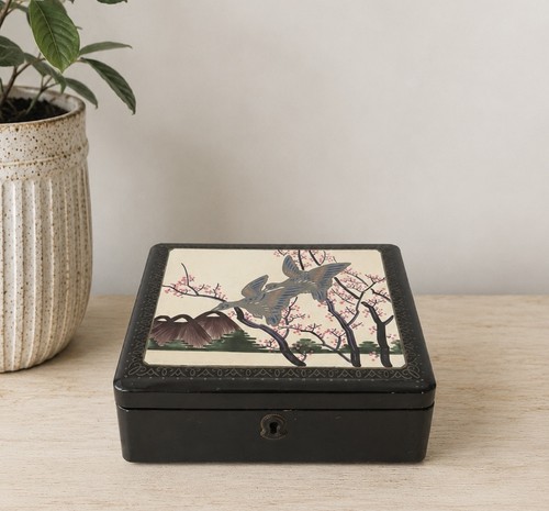 Vintage japanese lacquered - vintage,
