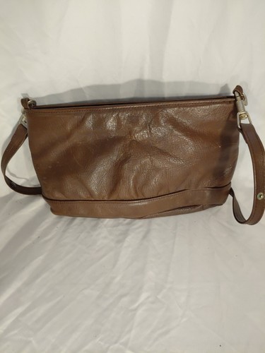 Vintage brown leather suzy - brown,