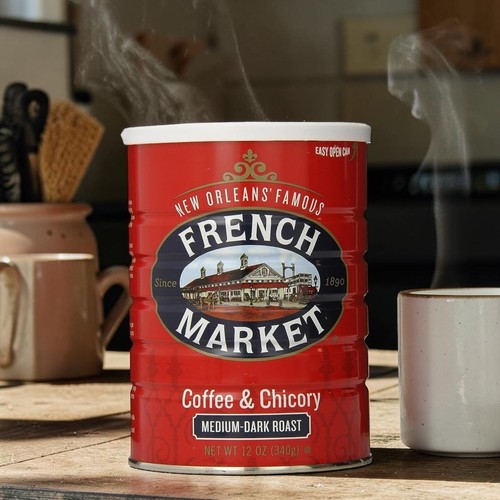 French market coffee chicory - french,