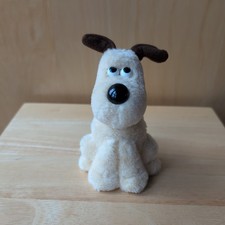 Wallace & Gromit Gromit Wind-Up 5" Soft Toy WORKING Boots 1989. Nice condition!