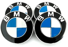 Set of 4 BMW X3 Genuine Alloy Wheel Centre Caps – Choose 68mm or 56mm