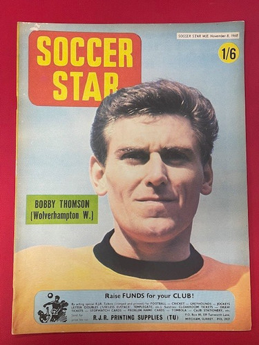 1968 soccer star magazine - 1968,