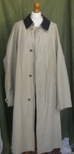 Melka vintage long beige trench coat overcoat, size 46 (EU 54),  XL VGC