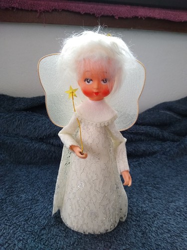 Vintage christmas tree fairy - christmas,
