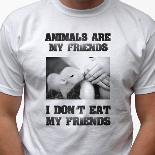 Vegan shirt top vegetarian - vegan,