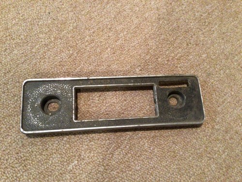 Midget mgb radio plate - mg,