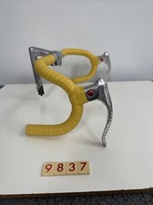 Sakae Custom Etched Drop Alloy Handlebars  With Shimano 600 Drilled Levers 9837