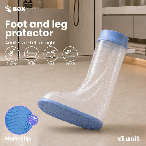 Waterproof leg cast - leg, cover