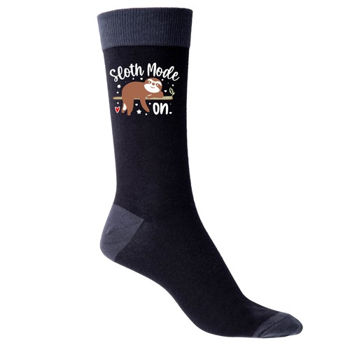 Sloth mode men black - on,