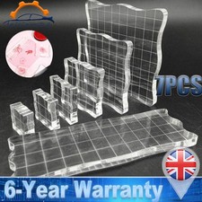 7Pcs Transparent Acrylic Clear