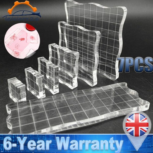 7pcs transparent acrylic clear - 7pcs,