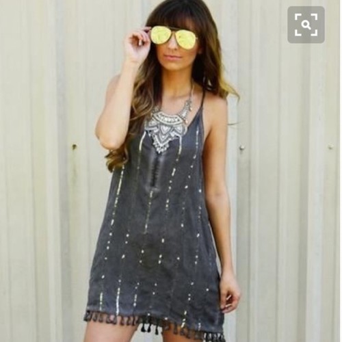 Paparazzi boho sequins dress - sequins,