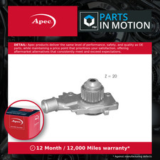 Water Pump fits FORD ESCORT