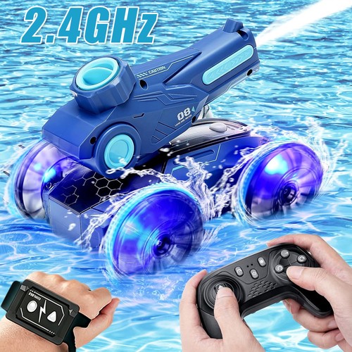 Car stunt - stunt, amphibious