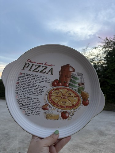 Vintage rayware pizza recipe - vintage,