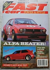 Fast Car March 1990. Ford