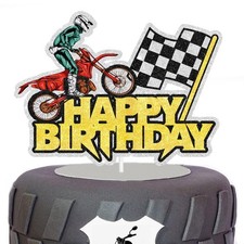 motorcycle Cake Topper - sport