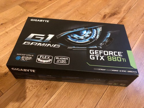 Gigabyte geforce gtx 980ti - gigabyte,