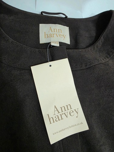Ann harvey brown - brown, suede